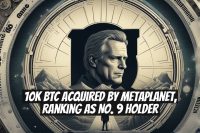 10K BTC Acquired by Metaplanet, Ranking as No. 9 Holder