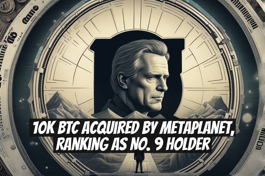 10K BTC Acquired by Metaplanet, Ranking as No. 9 Holder