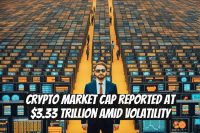 Crypto Market Cap Reported at $3.33 Trillion Amid Volatility