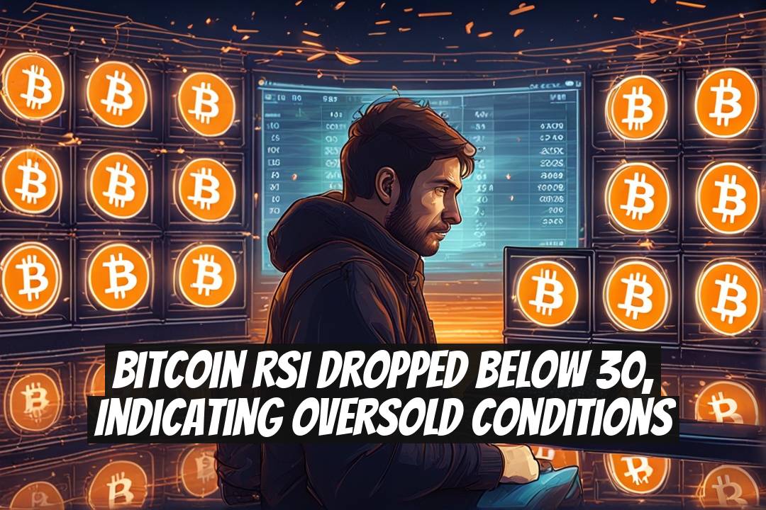 Bitcoin RSI Dropped Below 30, Indicating Oversold Conditions