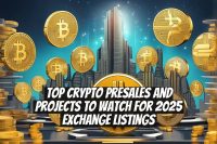 Top crypto presales and projects to watch for 2025 exchange listings
