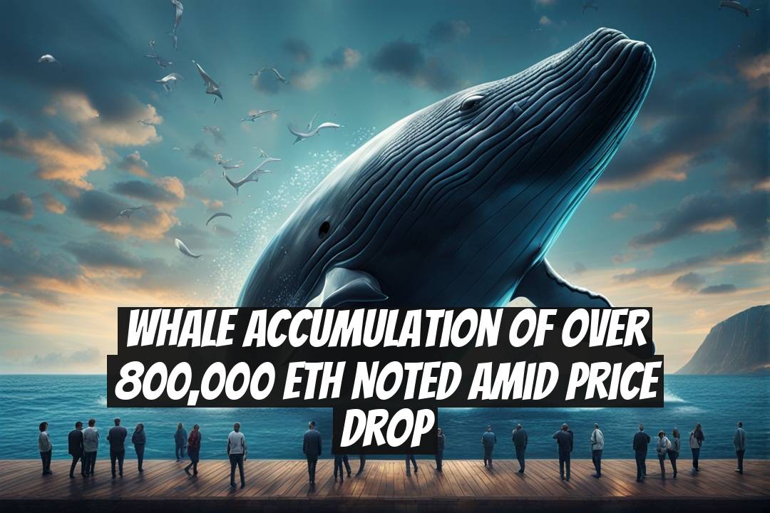 Whale Accumulation of Over 800,000 ETH Noted Amid Price Drop