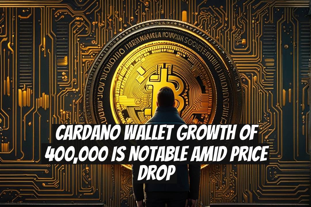 Cardano Wallet Growth of 400,000 is Notable Amid Price Drop