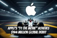 Apple's "F1 The Movie" Achieves $144 Million Global Debut