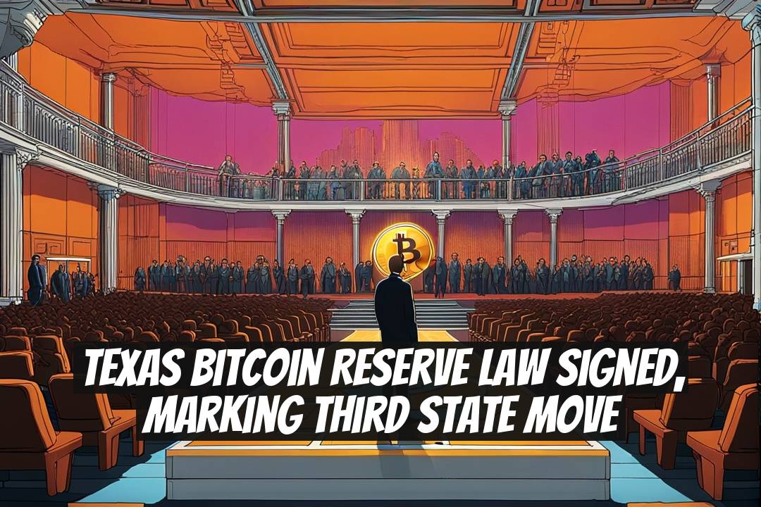Texas Bitcoin Reserve Law Signed, Marking Third State Move