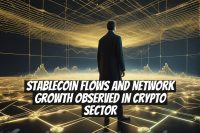 Stablecoin Flows and Network Growth Observed in Crypto Sector