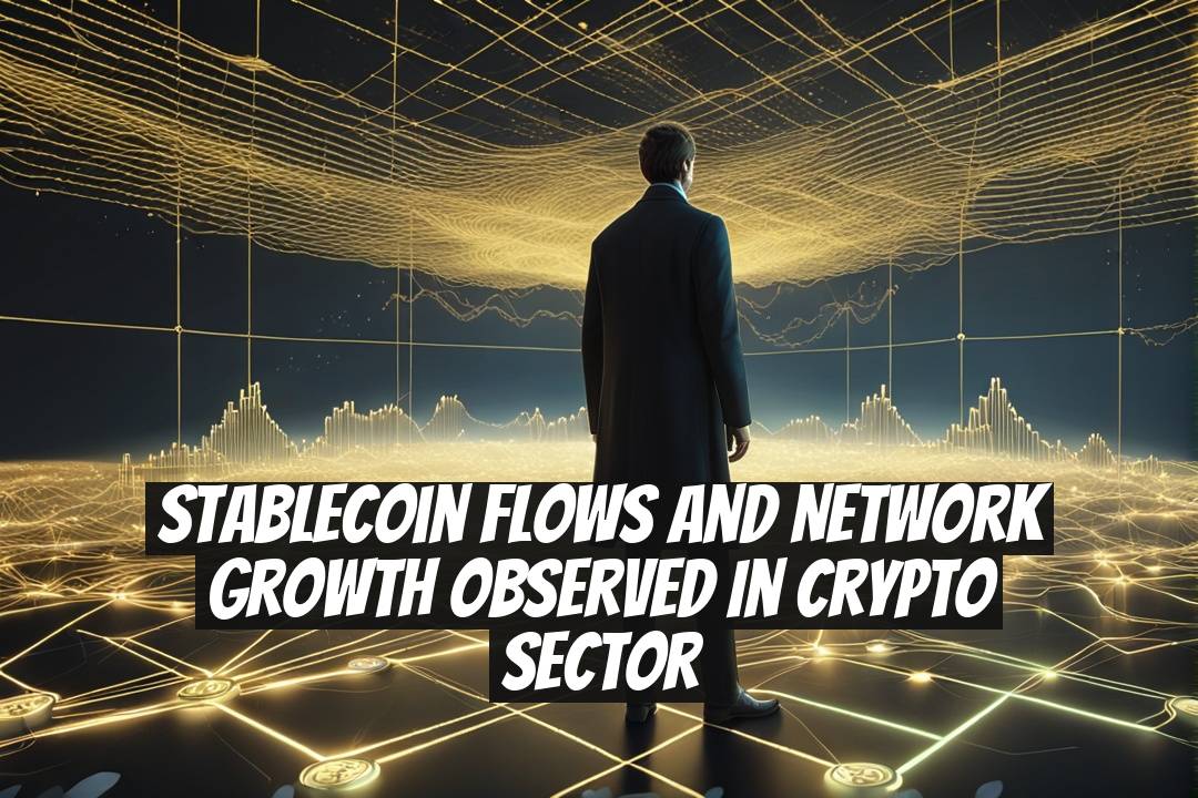 Stablecoin Flows and Network Growth Observed in Crypto Sector