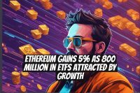 Ethereum Gains 5% as 800 Million in ETFs Attracted by Growth