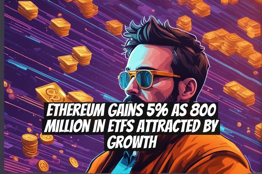 Ethereum Gains 5% as 800 Million in ETFs Attracted by Growth