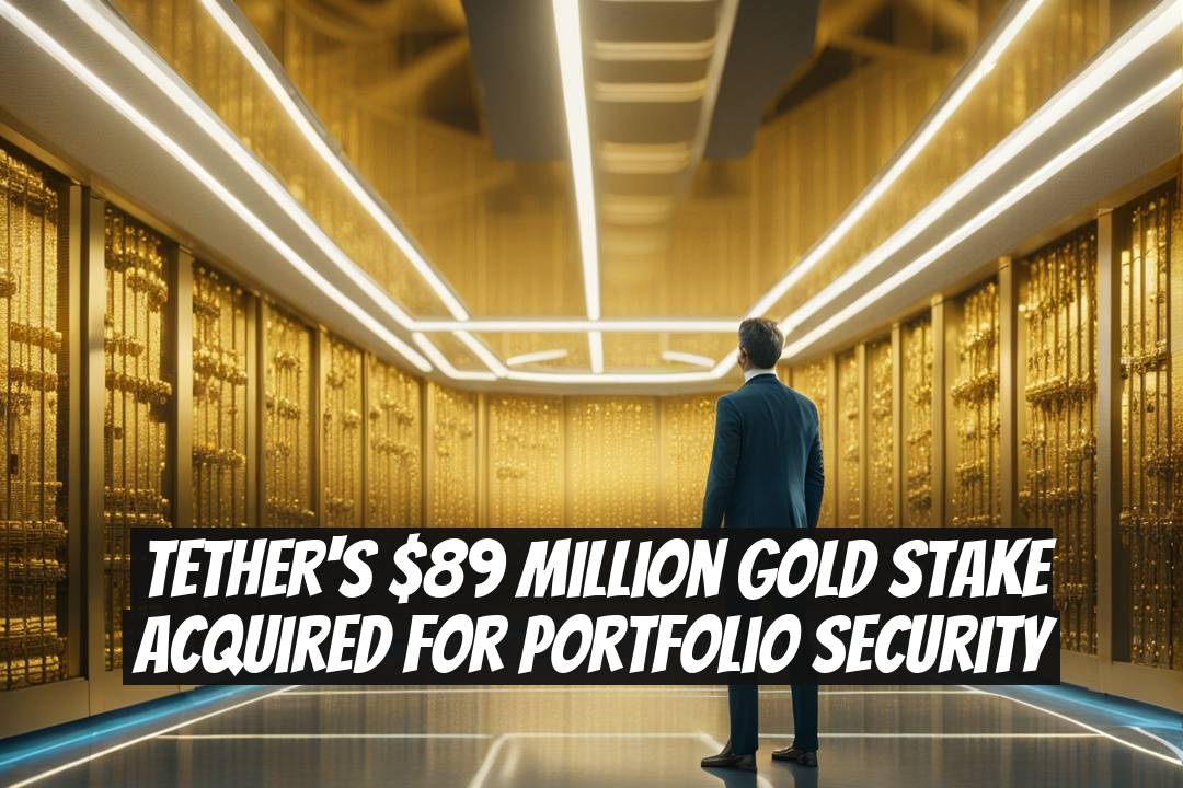 Tether's $89 Million Gold Stake Acquired for Portfolio Security