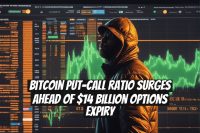 Bitcoin Put-Call Ratio Surges Ahead of $14 Billion Options Expiry