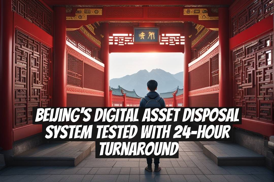 Beijing's Digital Asset Disposal System Tested with 24-Hour Turnaround