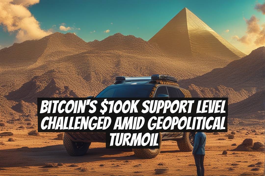 Bitcoin's $100K Support Level Challenged Amid Geopolitical Turmoil