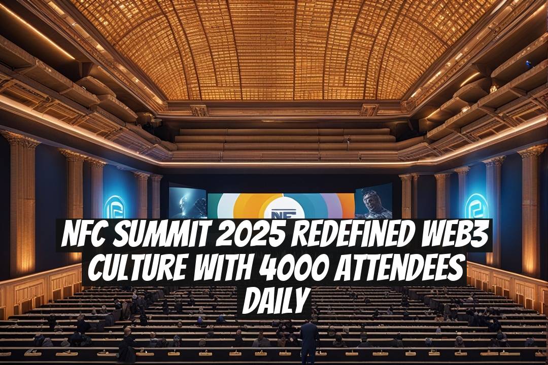 NFC Summit 2025 Redefined Web3 Culture with 4000 Attendees Daily
