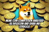 Meme Coin Competition Analyzed as Dogecoin and Shiba Inu Struggle