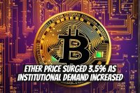Ether Price Surged 3.5% as Institutional Demand Increased
