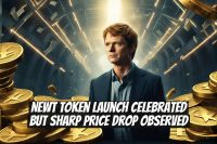 NEWT token launch celebrated but sharp price drop observed