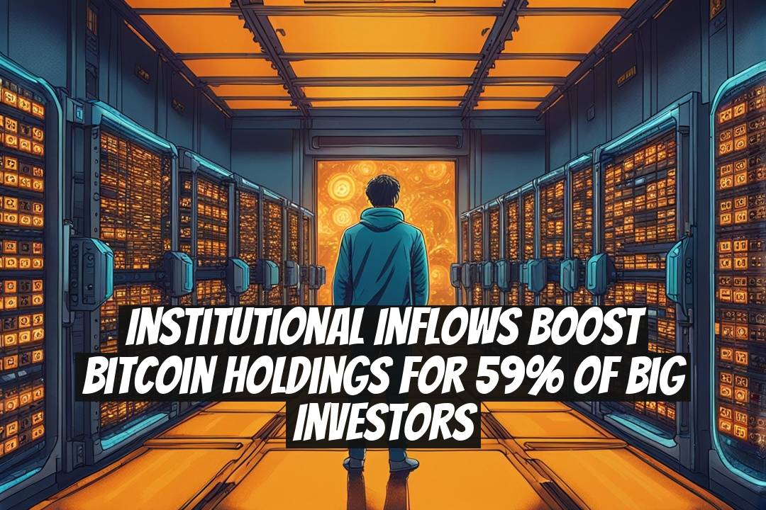 Institutional Inflows Boost Bitcoin Holdings for 59% of Big Investors