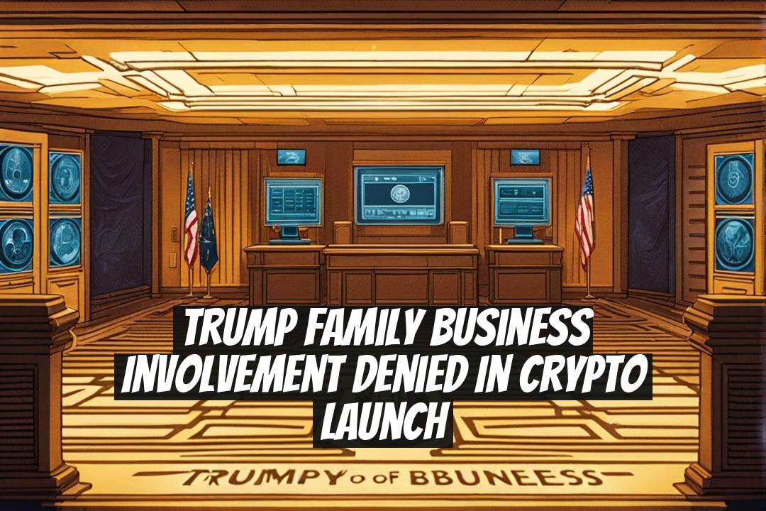 Trump Family Business Involvement Denied in Crypto Launch