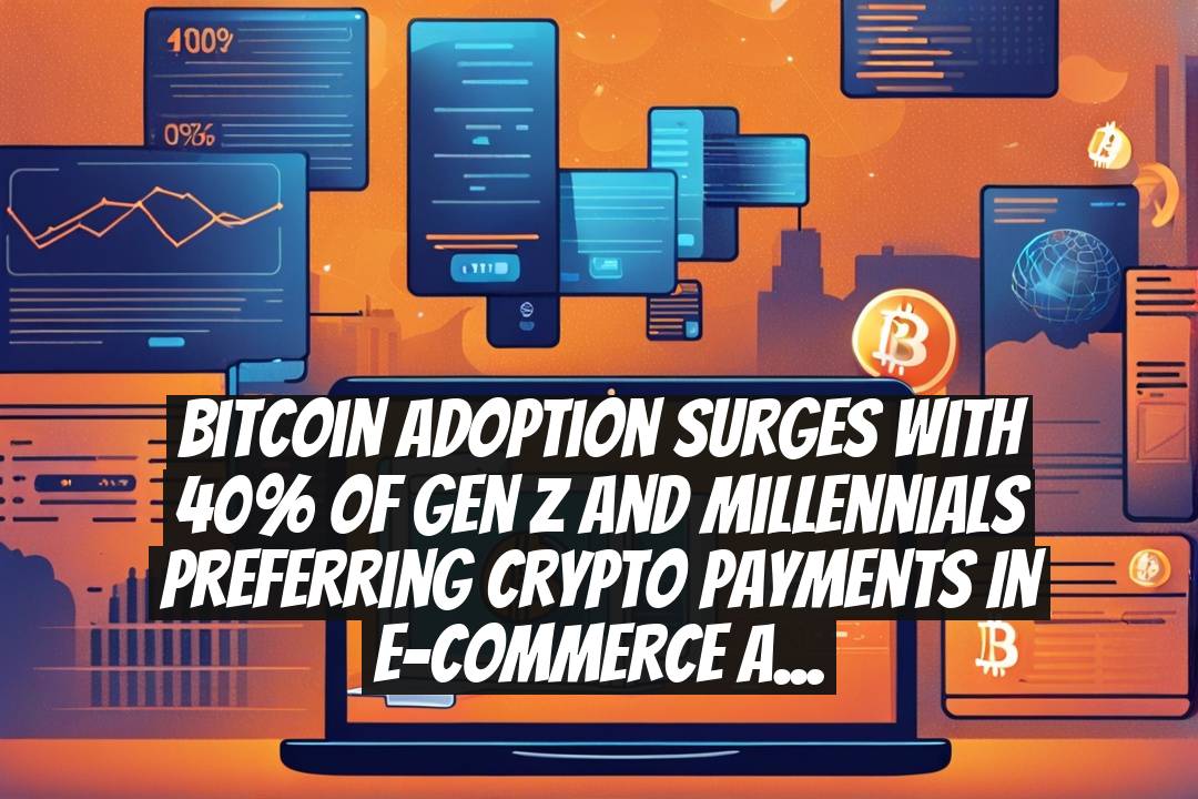 Bitcoin Adoption Surges With 40% Of Gen Z And Millennials Preferring Crypto Payments In E-Commerce Amid $109,000 Historic Highs