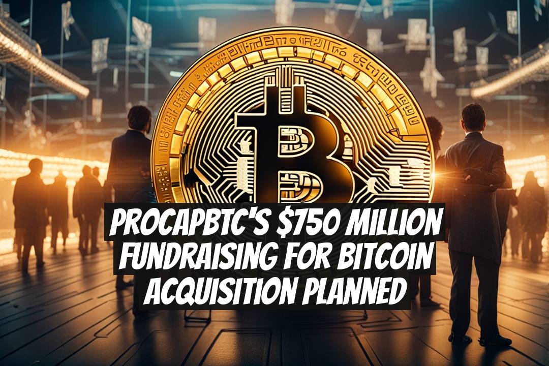 ProCapBTC's $750 Million Fundraising for Bitcoin Acquisition Planned