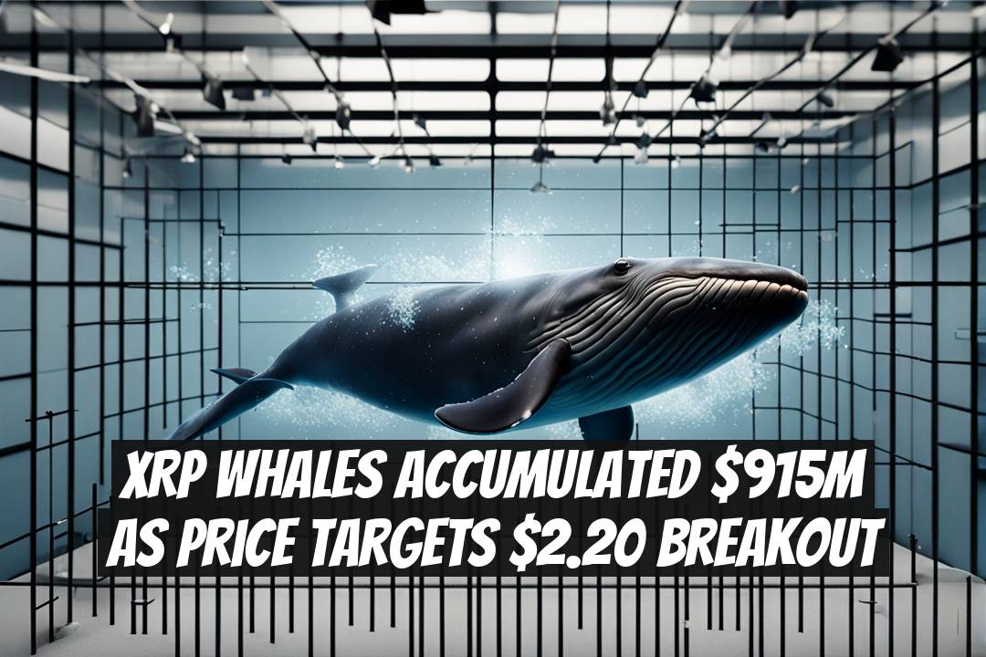 XRP Whales Accumulated $915M as Price Targets $2.20 Breakout
