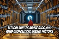 Bitcoin Surges Above $106,000 Amid Geopolitical Easing Factors