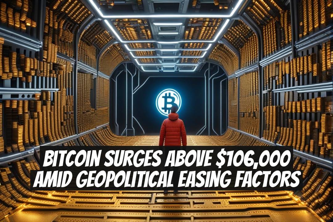 Bitcoin Surges Above $106,000 Amid Geopolitical Easing Factors