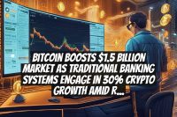 Bitcoin Boosts $1.5 Billion Market as Traditional Banking Systems Engage in 30% Crypto Growth Amid Regulatory Shifts