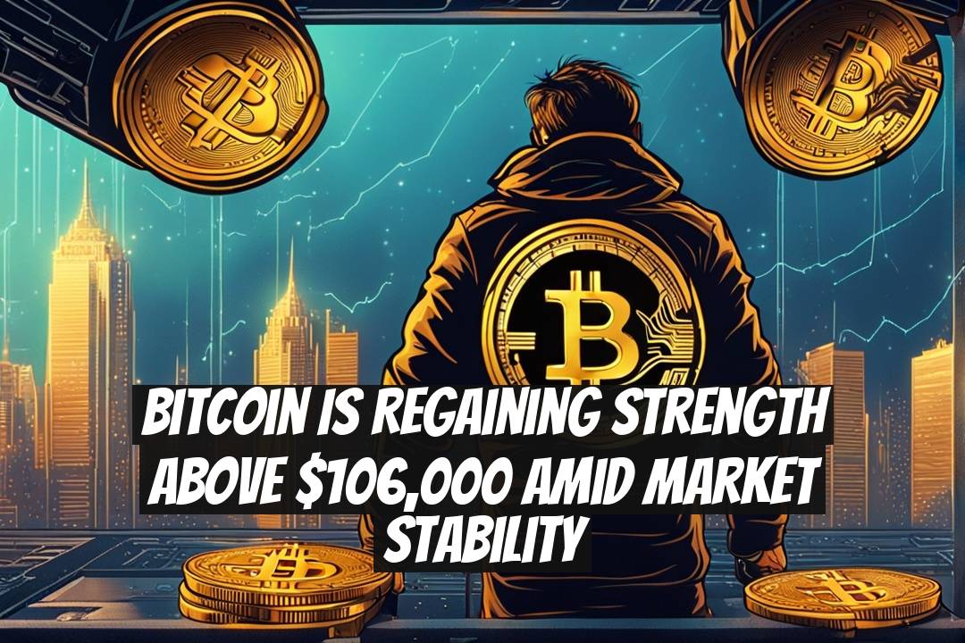 Bitcoin is Regaining Strength Above $106,000 Amid Market Stability