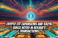 Crypto ETF Expansions and 530% Surge Noted in Bolivia's Transactions