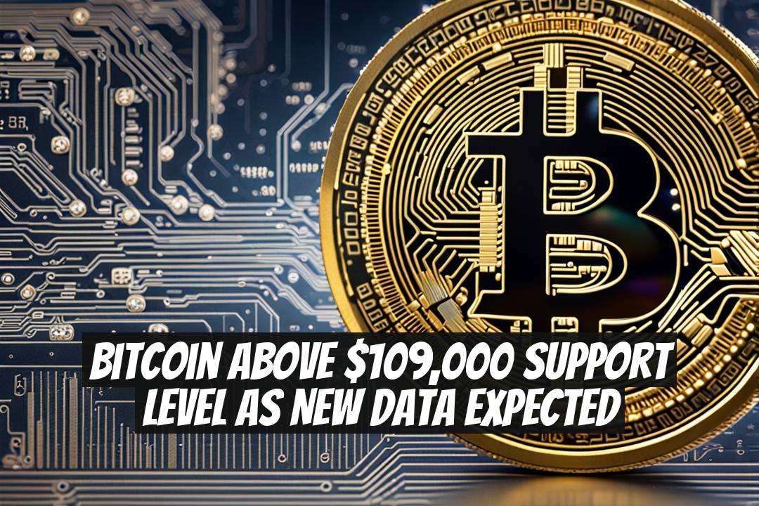Bitcoin Above $109,000 Support Level as New Data Expected