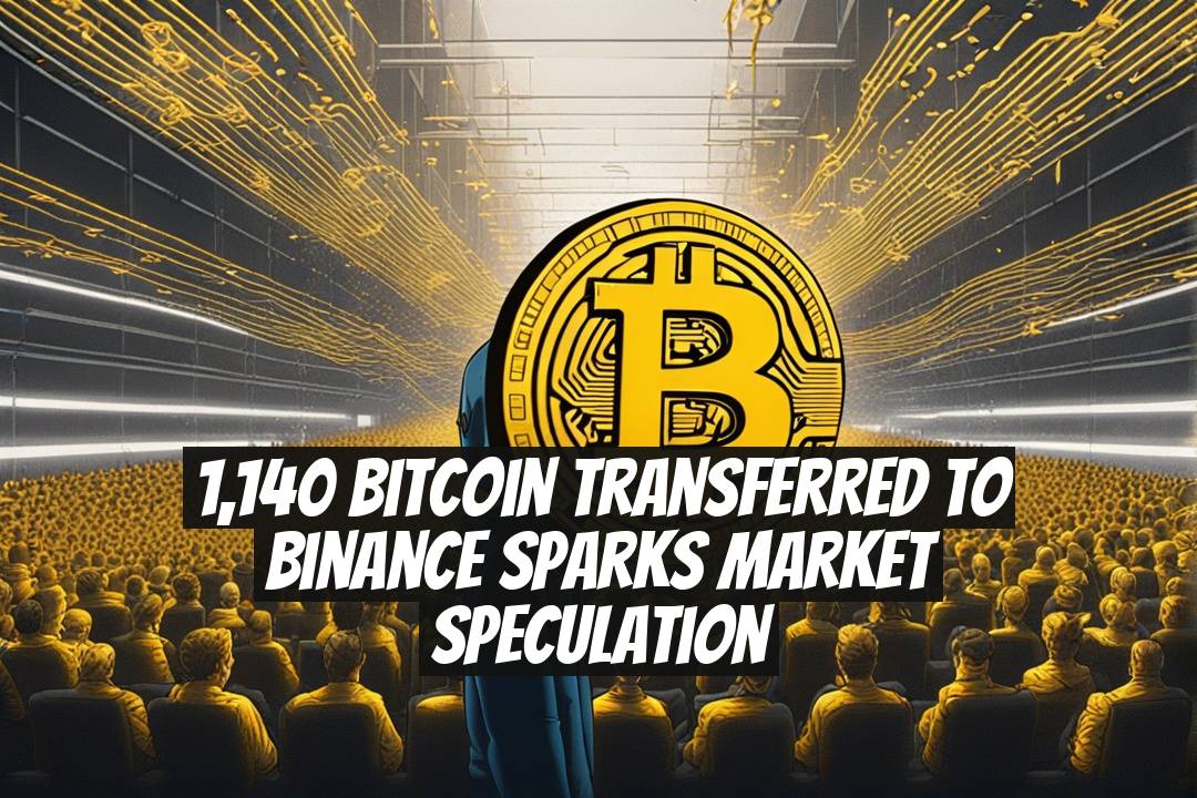 1,140 Bitcoin Transferred to Binance Sparks Market Speculation
