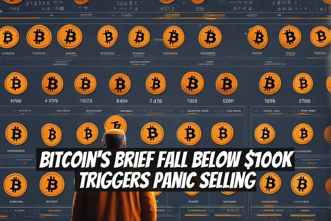 Bitcoin's Brief Fall Below $100K Triggers Panic Selling