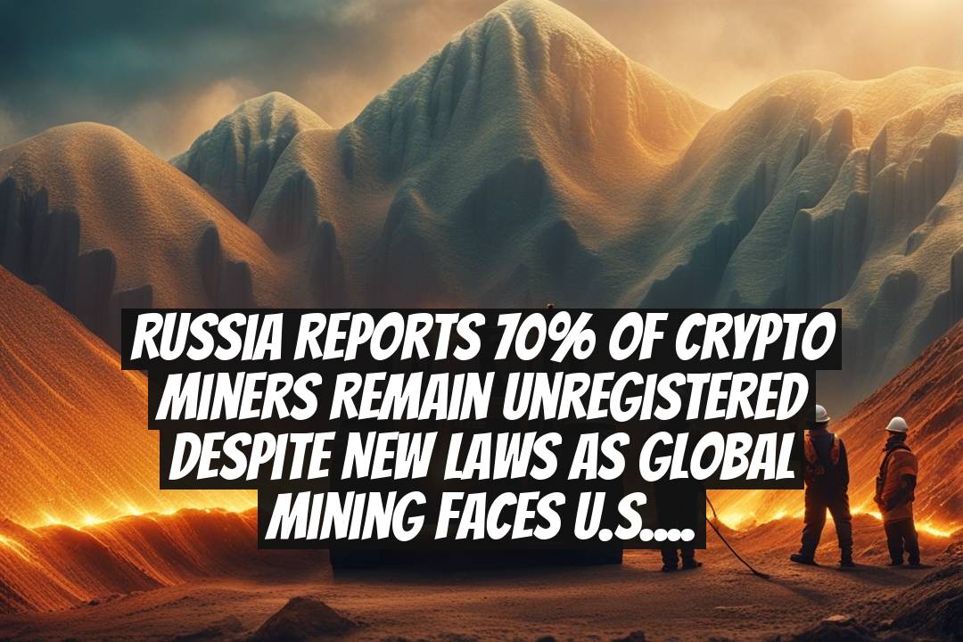 Russia reports 70% of crypto miners remain unregistered despite new laws as global mining faces U.S. hardware tariffs and Pacific nations establish new crypto regulators