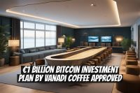 €1 Billion Bitcoin Investment Plan by Vanadi Coffee Approved
