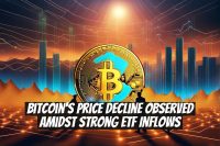 Bitcoin's Price Decline Observed Amidst Strong ETF Inflows