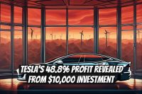 Tesla's 48.8% Profit Revealed from $10,000 Investment
