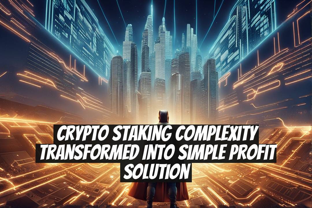 Crypto Staking Complexity Transformed into Simple Profit Solution