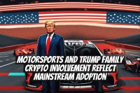Motorsports and Trump Family Crypto Involvement Reflect Mainstream Adoption