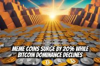 Meme Coins Surge by 20% While Bitcoin Dominance Declines