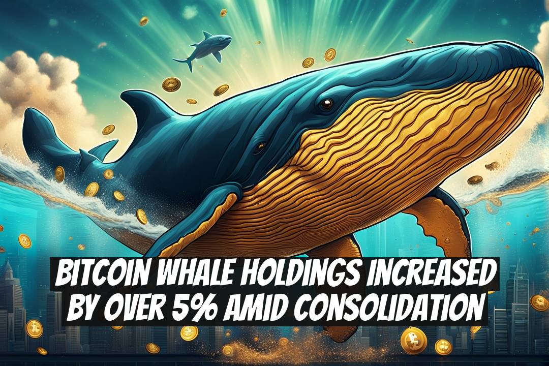 Bitcoin Whale Holdings Increased by Over 5% Amid Consolidation