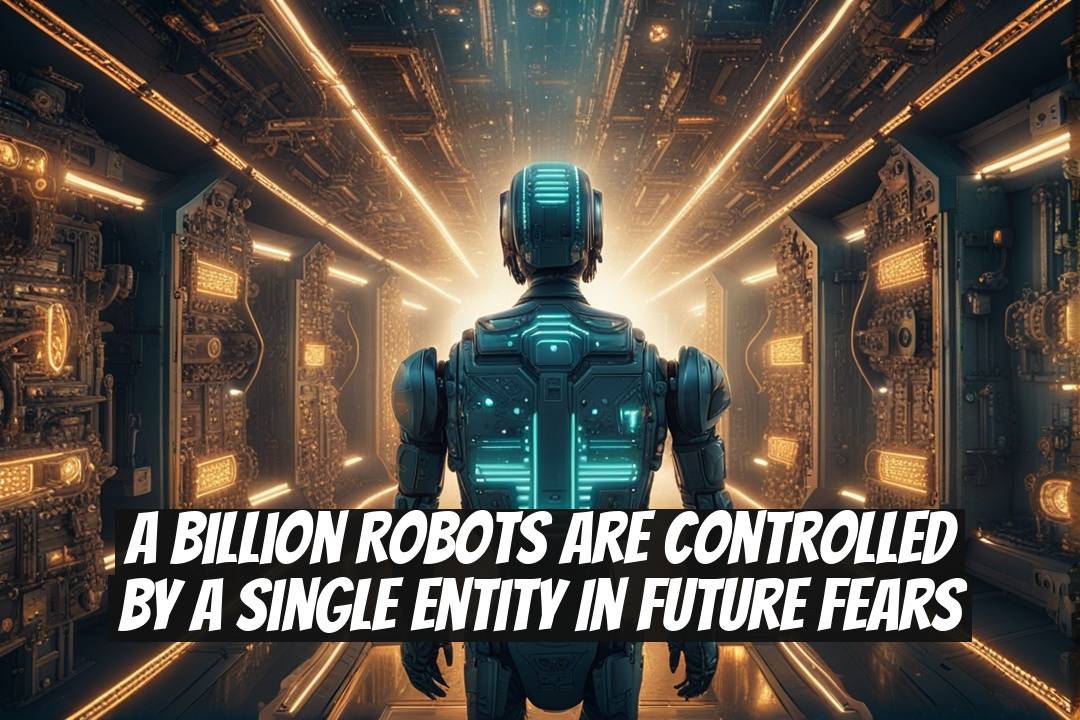 A billion robots are controlled by a single entity in future fears