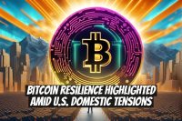 Bitcoin Resilience Highlighted Amid U.S. Domestic Tensions