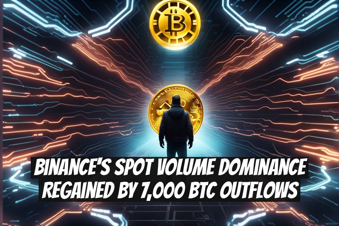 Binance's Spot Volume Dominance Regained by 7,000 BTC Outflows