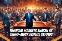 Financial Markets Shaken as Trump-Musk Dispute Unfolds