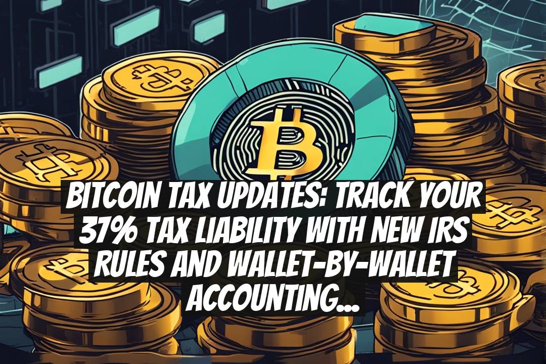 Bitcoin Tax Updates: Track Your 37% Tax Liability with New IRS Rules and Wallet-by-Wallet Accounting Starting in 2025