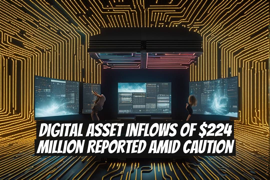 Digital asset inflows of $224 million reported amid caution