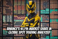 Binance's 41.1% Market Share in Global Spot Trading Analyzed