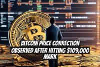 Bitcoin Price Correction Observed After Hitting $109,000 Mark